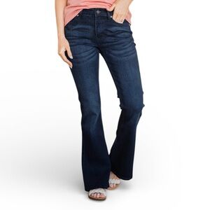 Kancan Bell Bottom Women's Dark Blue Jeans Size 9/29